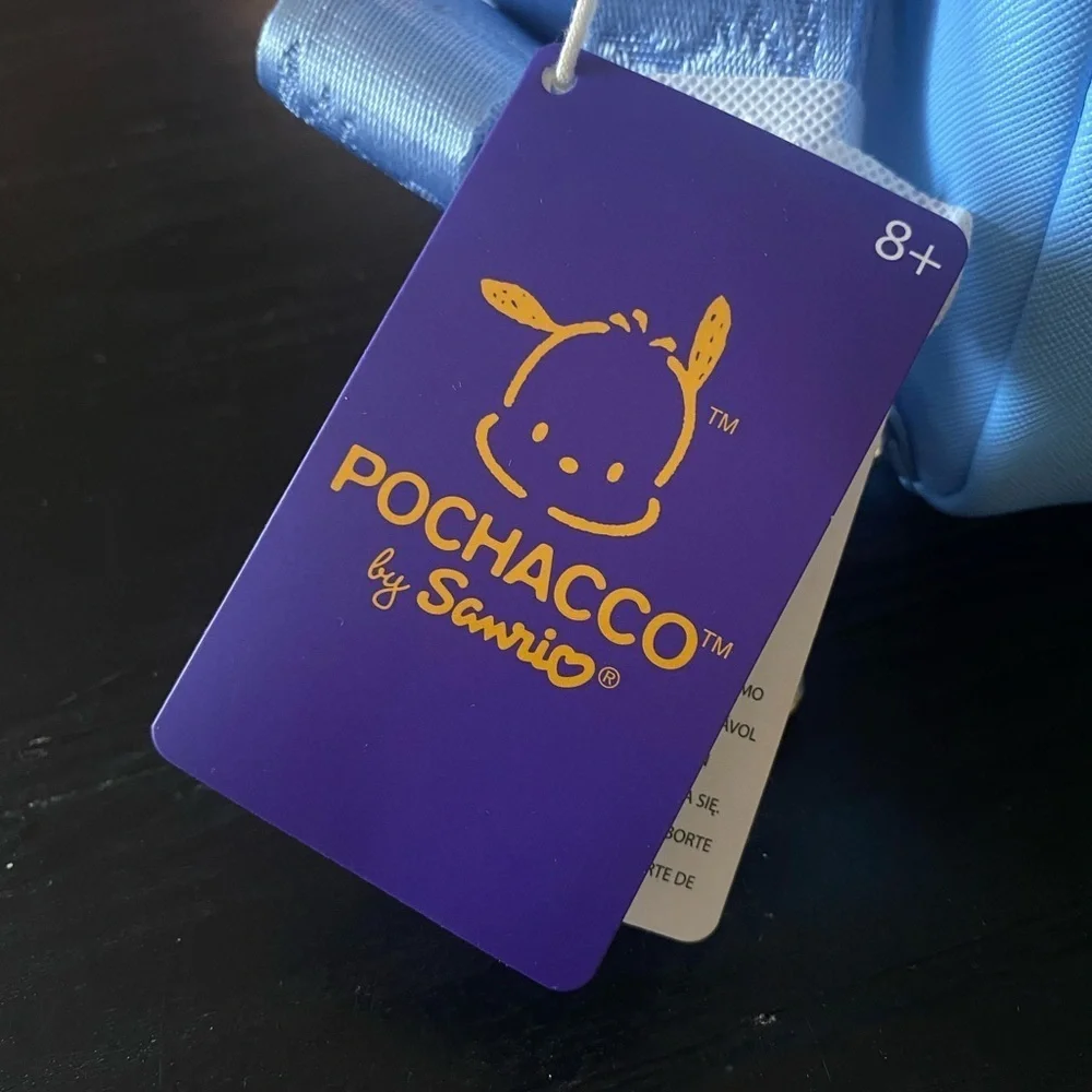 NWT-LOUNGEFLY-SANRIO POCHACCO CONVERTIBLE SMALL BACKPACK